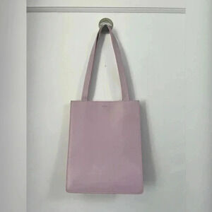 Baggu Leather Retail Shoulder Bag in Pale Orchid RARE